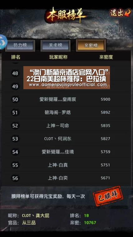 “澳门新葡京酒店官网入口”22日南美超杯推荐:巴拉纳竞技VS河床(图2) 澳门新葡京酒店官网入口